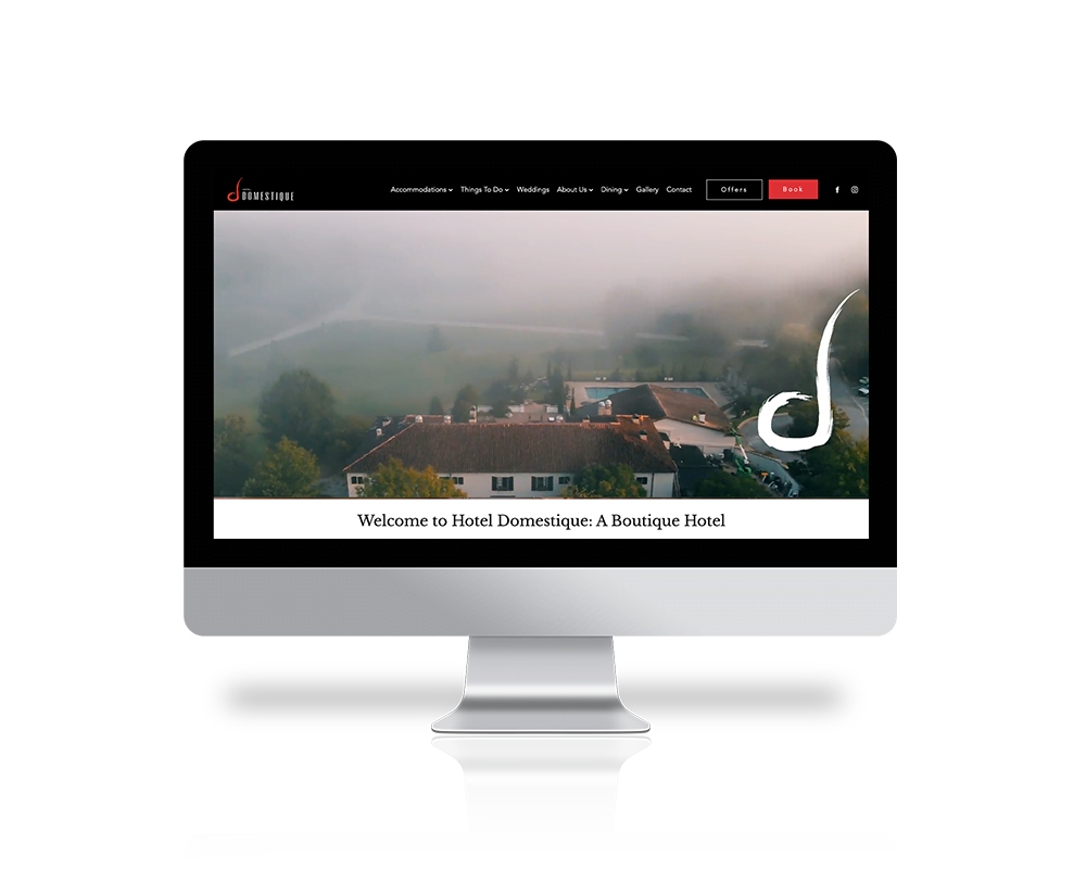Hotel Domestique Website